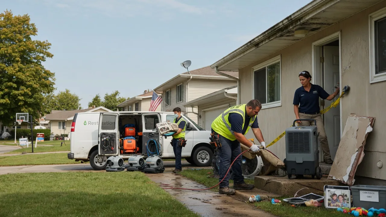 Water Damage Restoration in Hemlock, IN near me